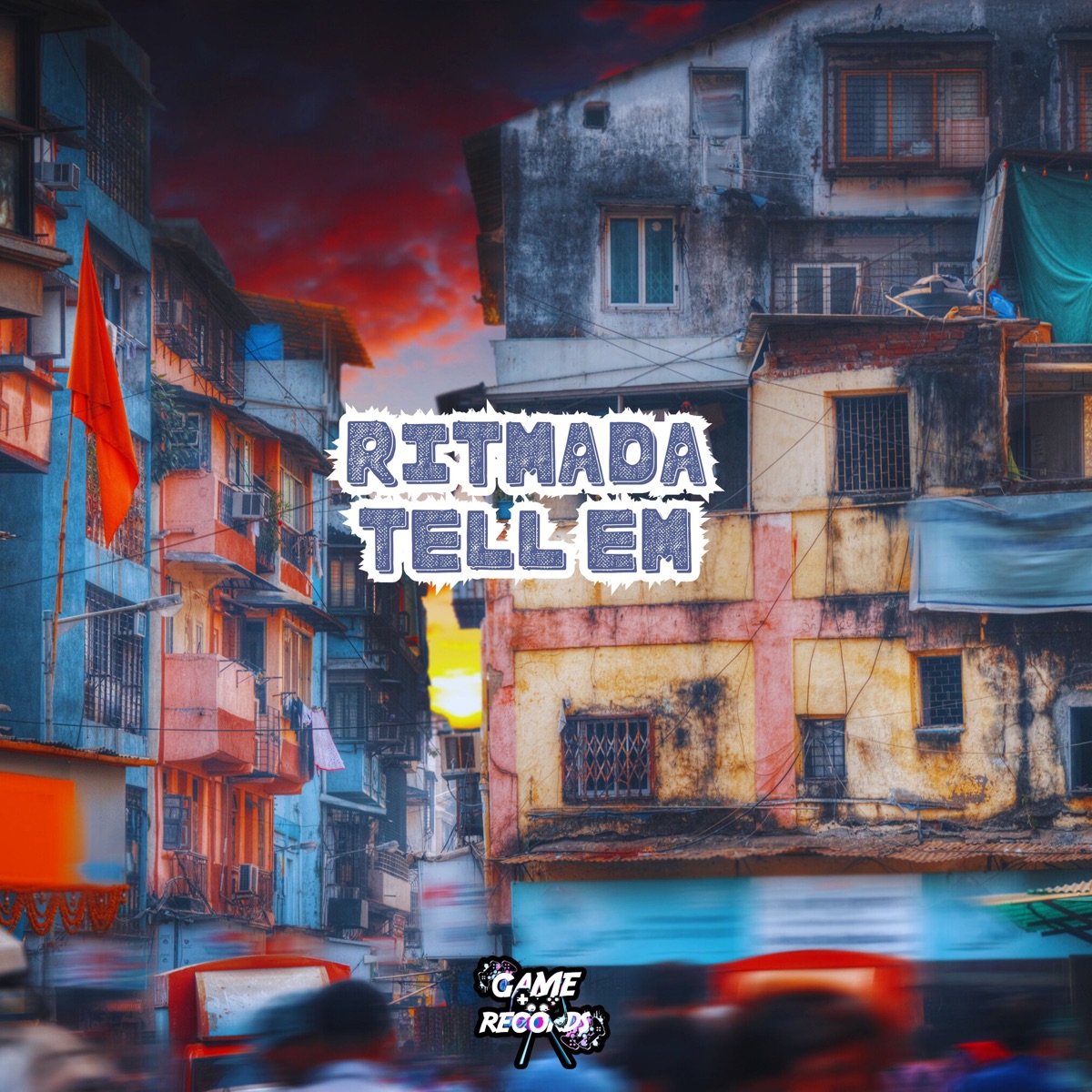 Ritmada Tell Em (feat. Game Records) - Single by Dj kiss beta, DJ FLASH ORIGINAL & MC MENOR JV album cover