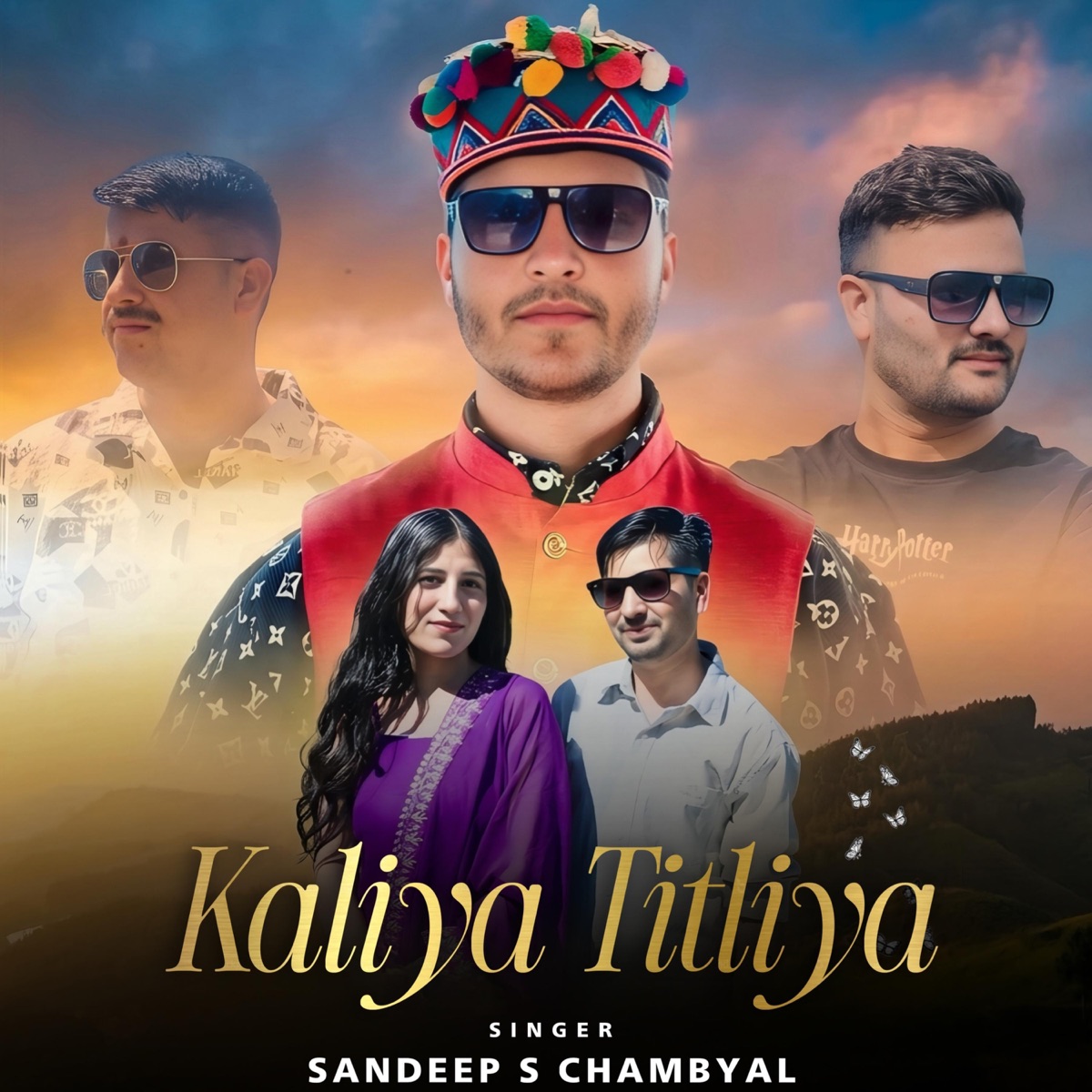 Kaliya Titliya - Single by Sandeep S Chambyal album cover