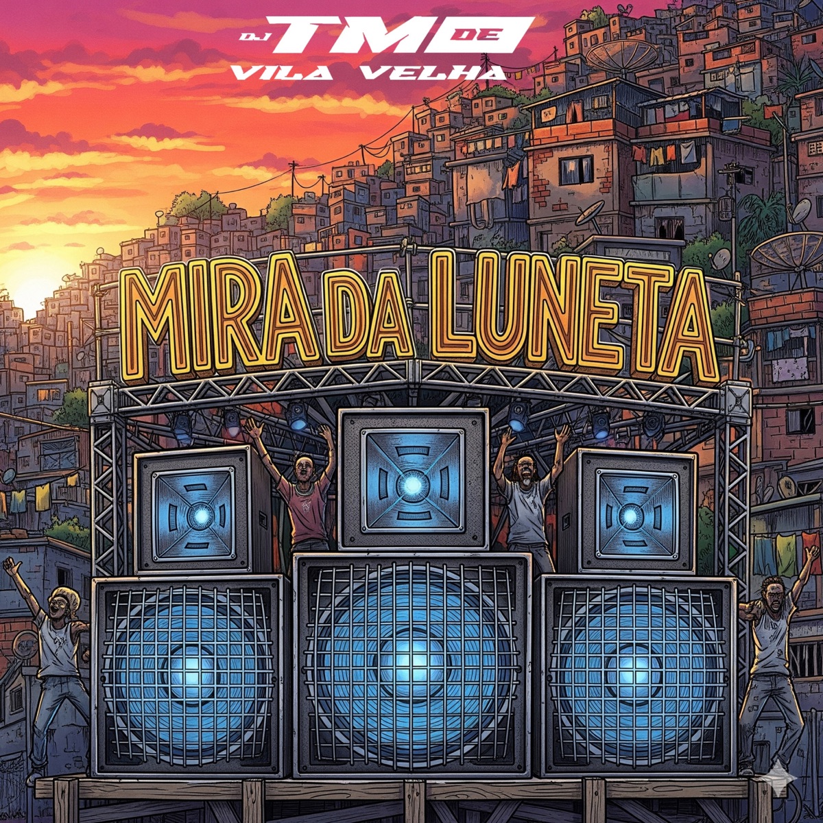 MIRA DA LUNETA - Single by Dj Tm De Vila Velha & MC DN DE VILA VELHA album cover