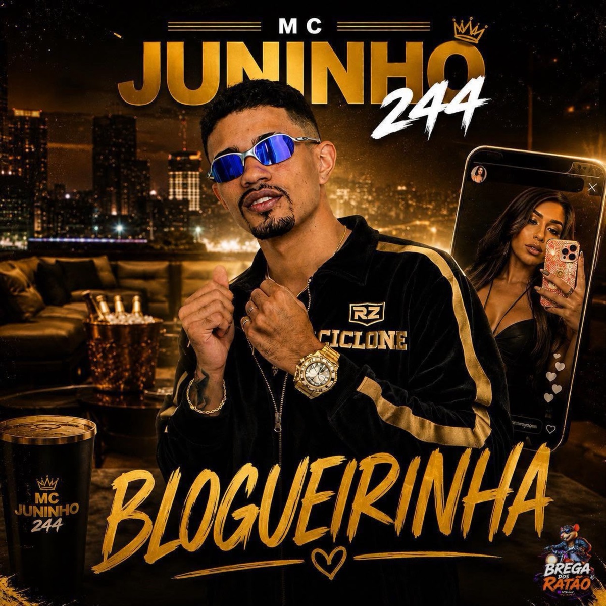 BLOGUEIRINHA - Single by MC Juninho 244 album cover