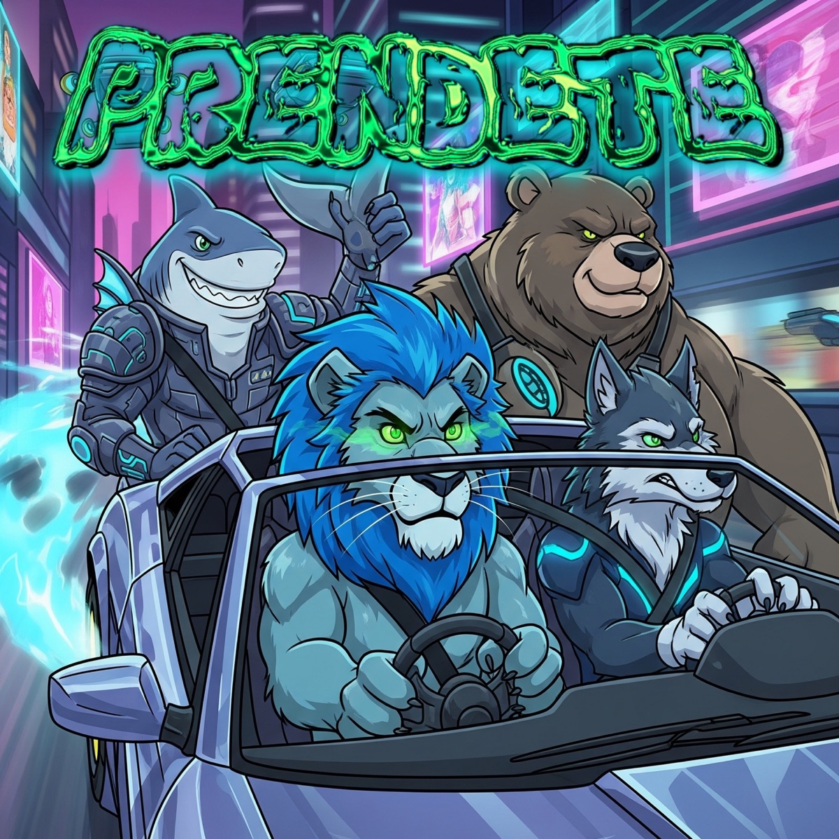 Préndete (feat. Flaytomy, White $hark & Emezetta) - Single by Crizzlyy album cover