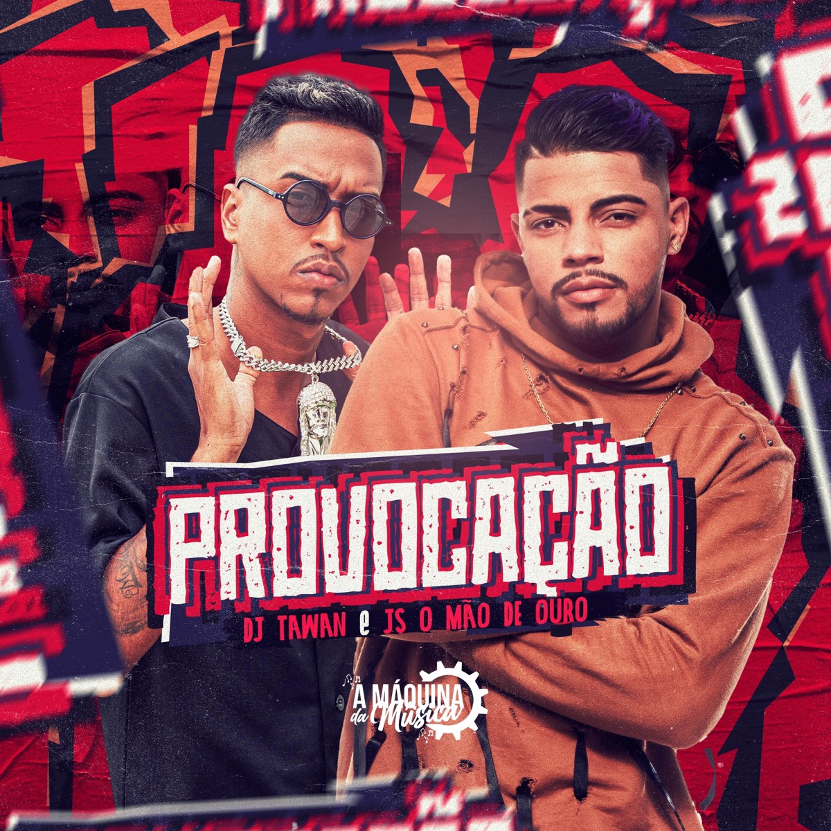 Provocação - Single by DJ Tawan & JS o Mão de Ouro album cover