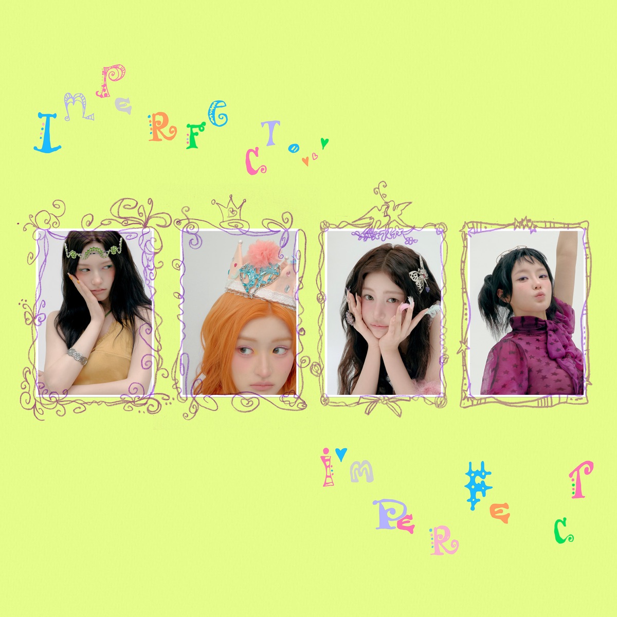 Imperfect-I'mperfect - EP by FIFTY FIFTY album cover
