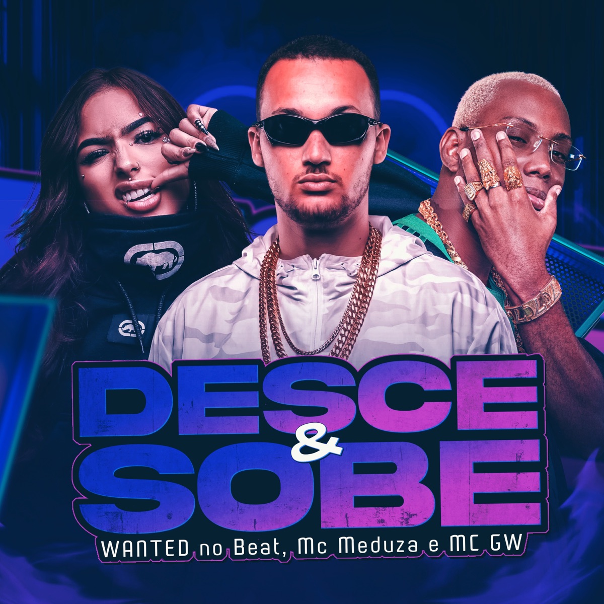 Desce e Sobe - Single by WANTED no Beat, MC MEDUZA & MC GW album cover