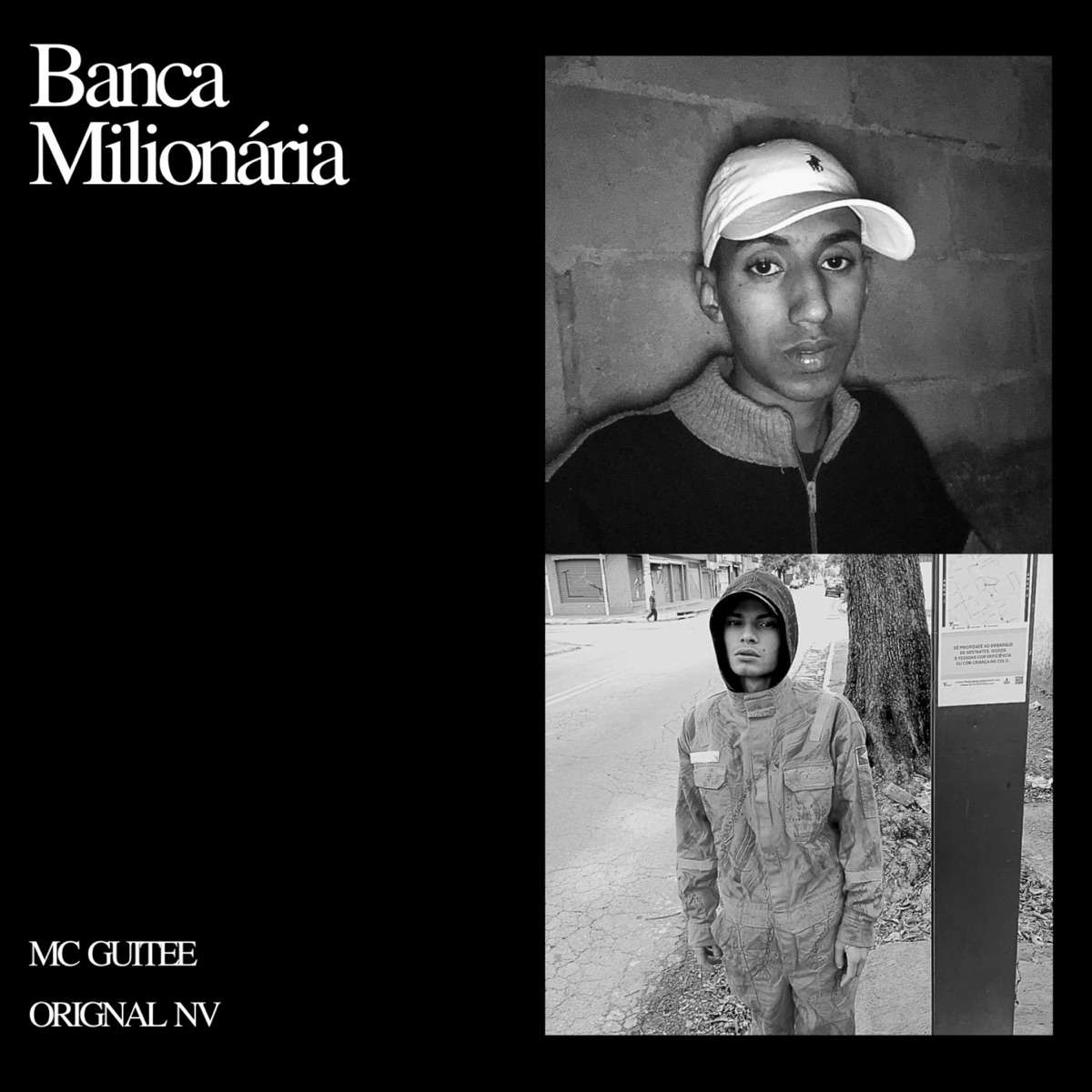 Banca Milionária - Single by MC Guitee, Orignal NV & DJ Henrique Original album cover