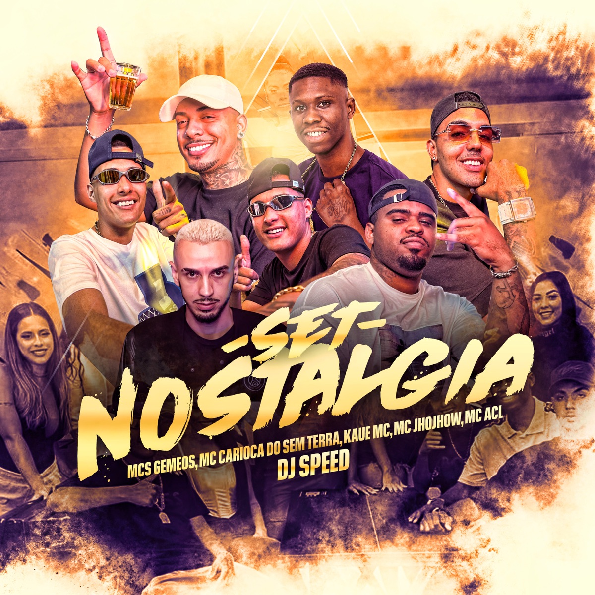 Set Nostalgia (feat. MC Carioca do Sem Terra, Mc Acl & Kaue MC Oficial) - Single by MCs Gêmeos, Mc Jhojhow & DJ Speed album cover