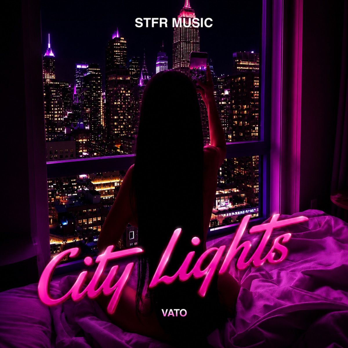 City Lights (feat. VATO) - Single by STFR MUSIC album cover