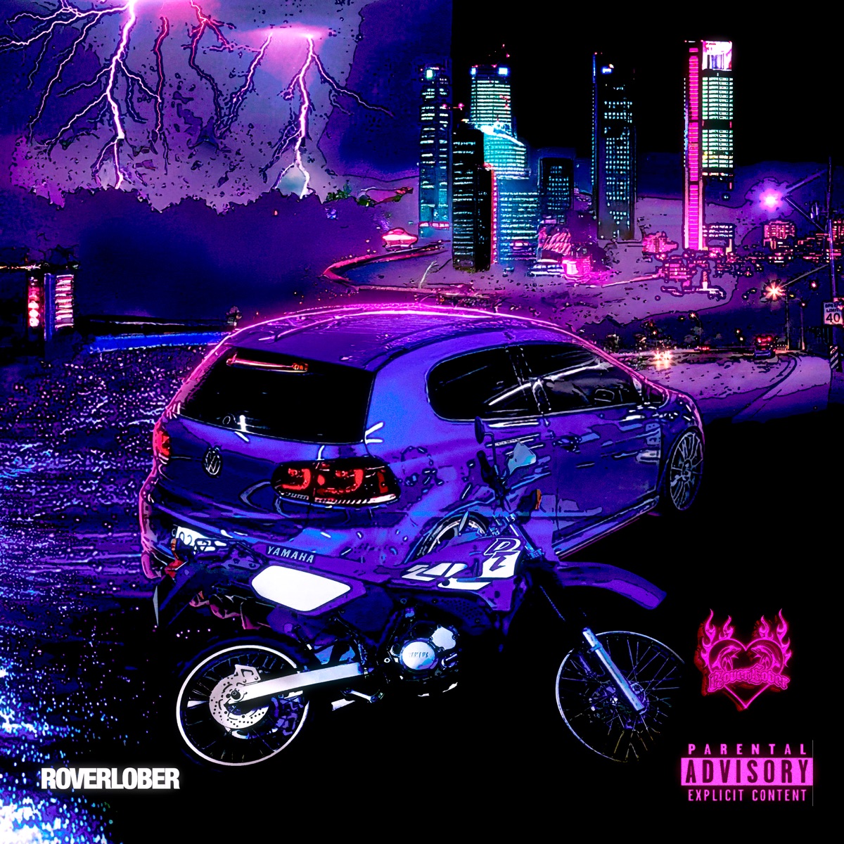 MDMA crazy - Single by Rover Lober album cover