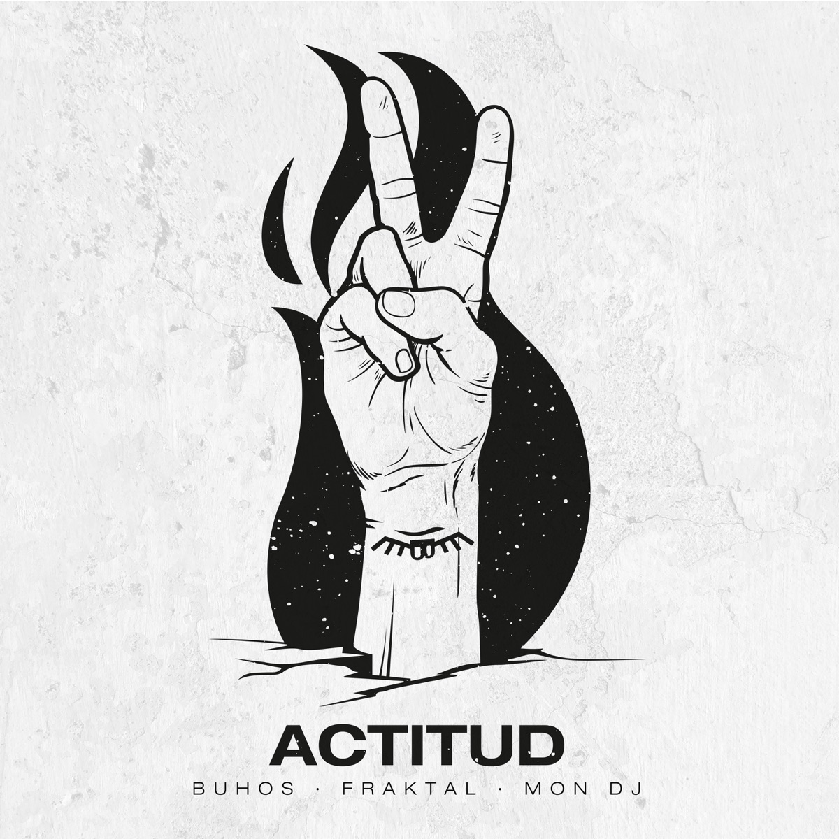 ACTITUD - Single by Buhos, Fraktal & Mon Dj album cover