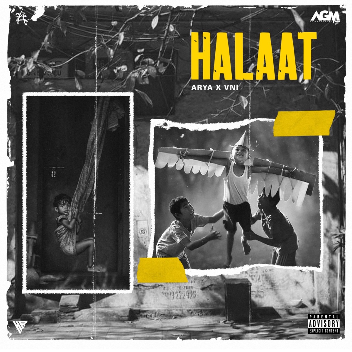 Halaat - Single by Arya & VNI album cover
