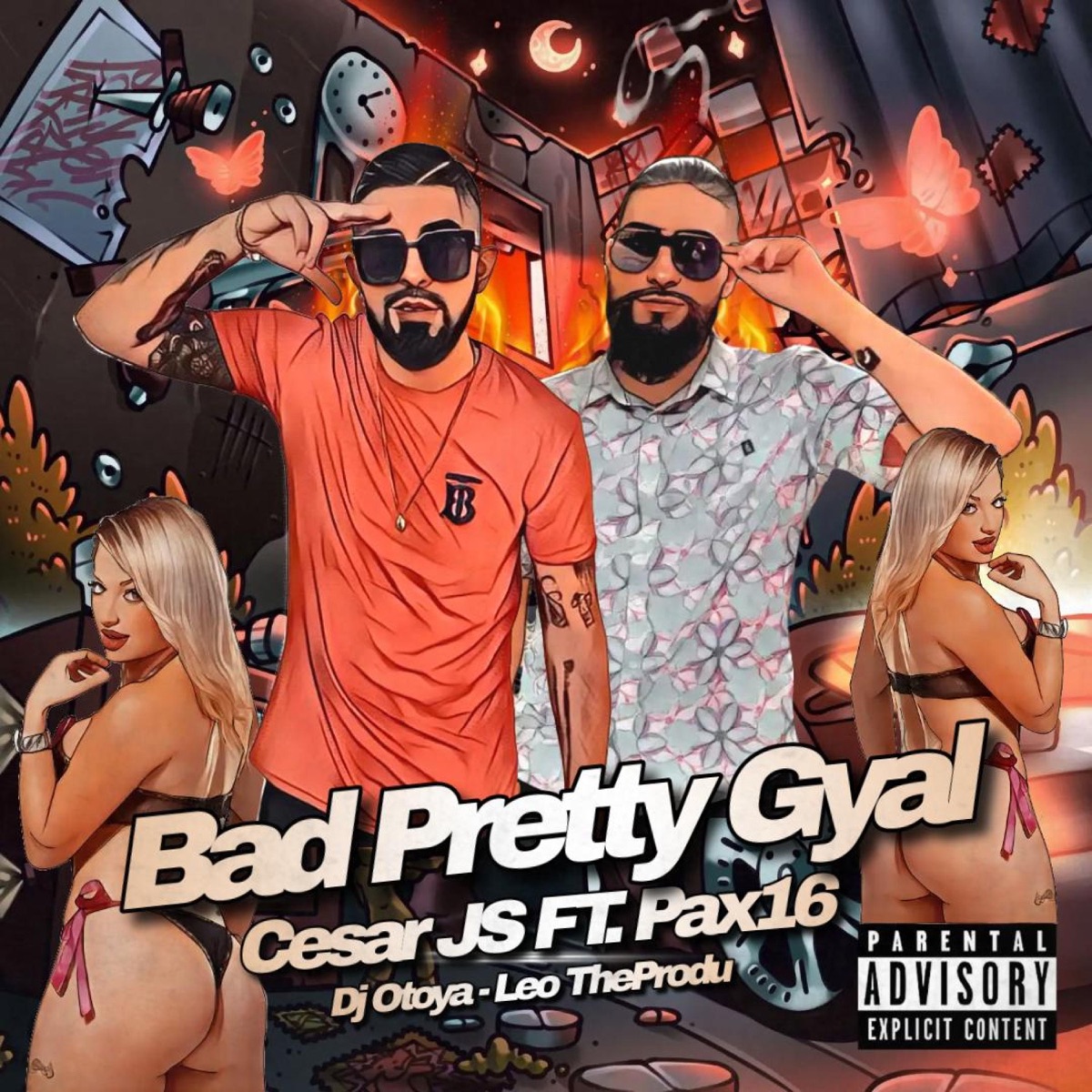 Bad Pretty Gyal (feat. Pax16) - Single by Cesar JS album cover