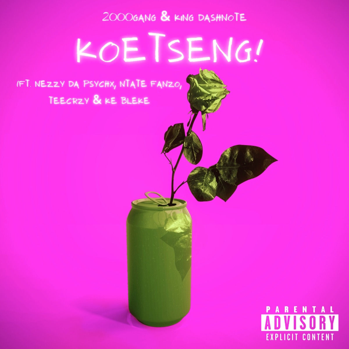 Koetseng (feat. Nezzy Da Psychx, Ntate Fanzo, TeeCrzy & Ke Bleke) - Single by 2000 Gang & KING DASHNOTE album cover