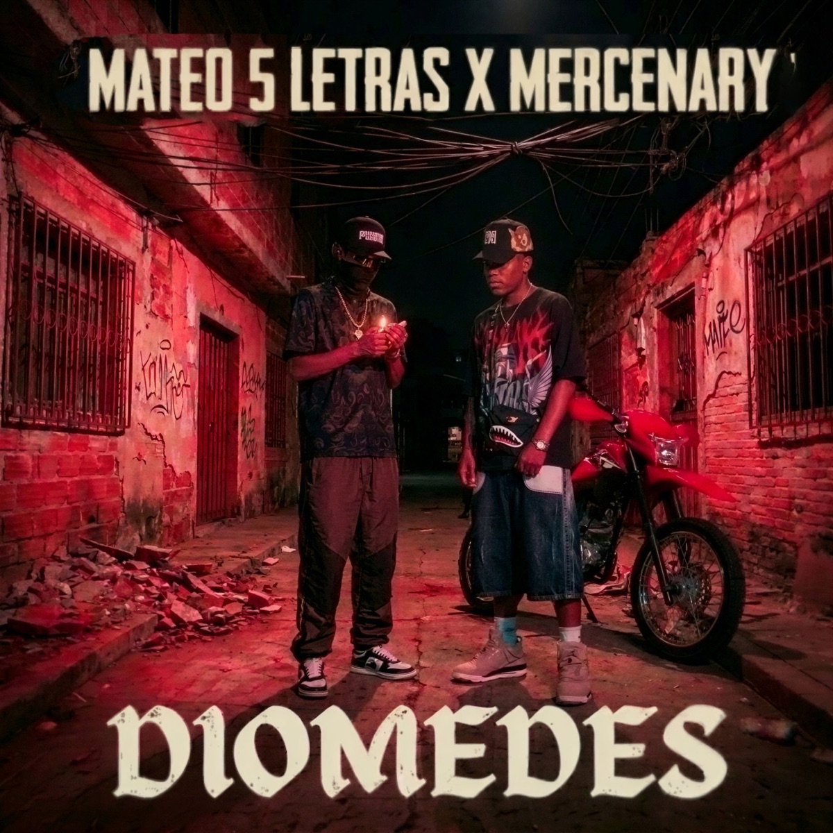 DIOMEDES (feat. Mercenary) - Single by Mateo5letras album cover