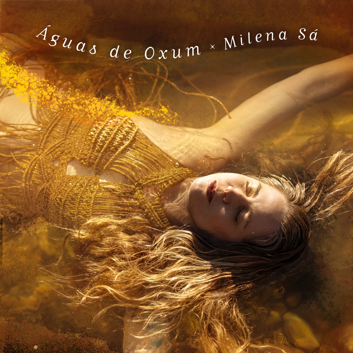 Águas de Oxum (feat. Gilú Amaral, Pedro Huff, Alexandre Rodrigues & Ceci Medeiros) - Single by Milena Sá album cover