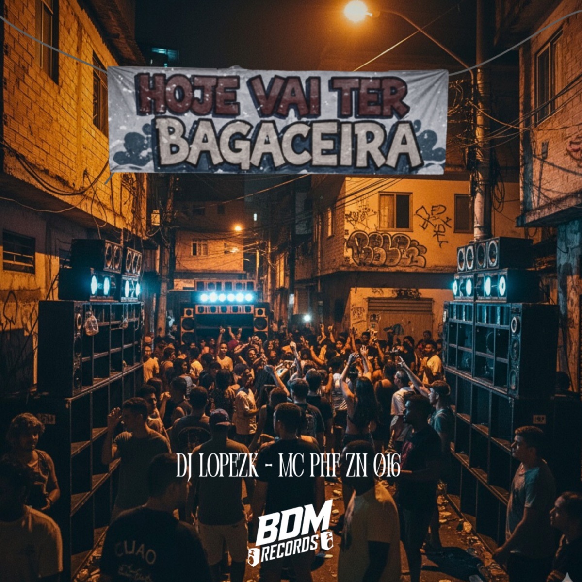 Hoje Vai Ter Bagaceira - Single by Dj LOPESZK & MC PHF ZN 016 album cover