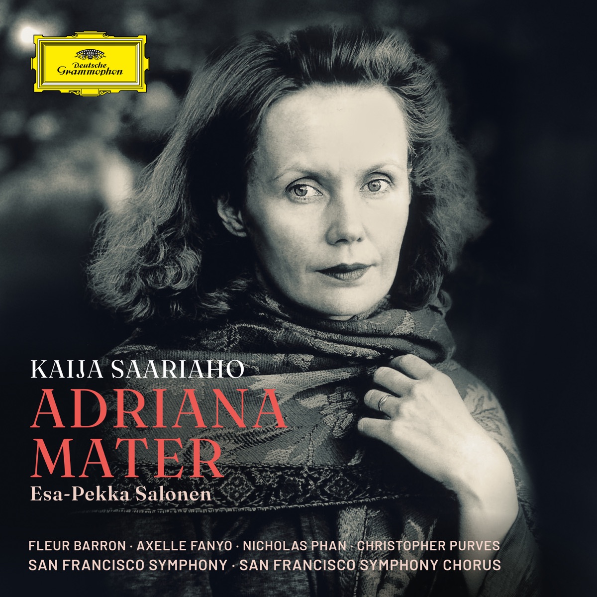 Saariaho: Adriana Mater by Fleur Barron, Axelle Fanyo, Nicholas Phan, Christopher Purves, San Francisco Symphony Chorus, San Francisco Symphony & Esa-Pekka Salonen album cover