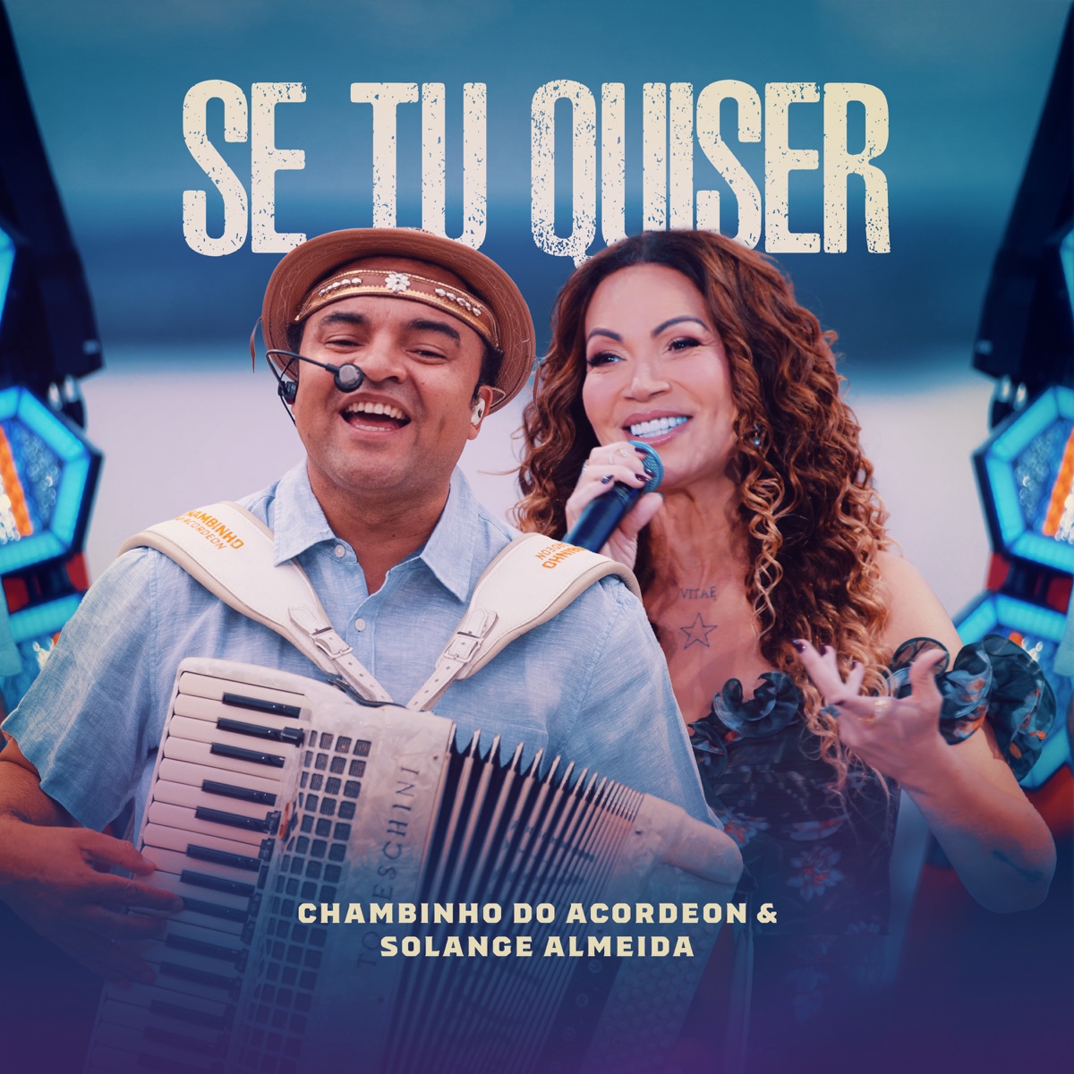 Se Tu Quiser - Single by Chambinho do Acordeon & Solange Almeida album cover