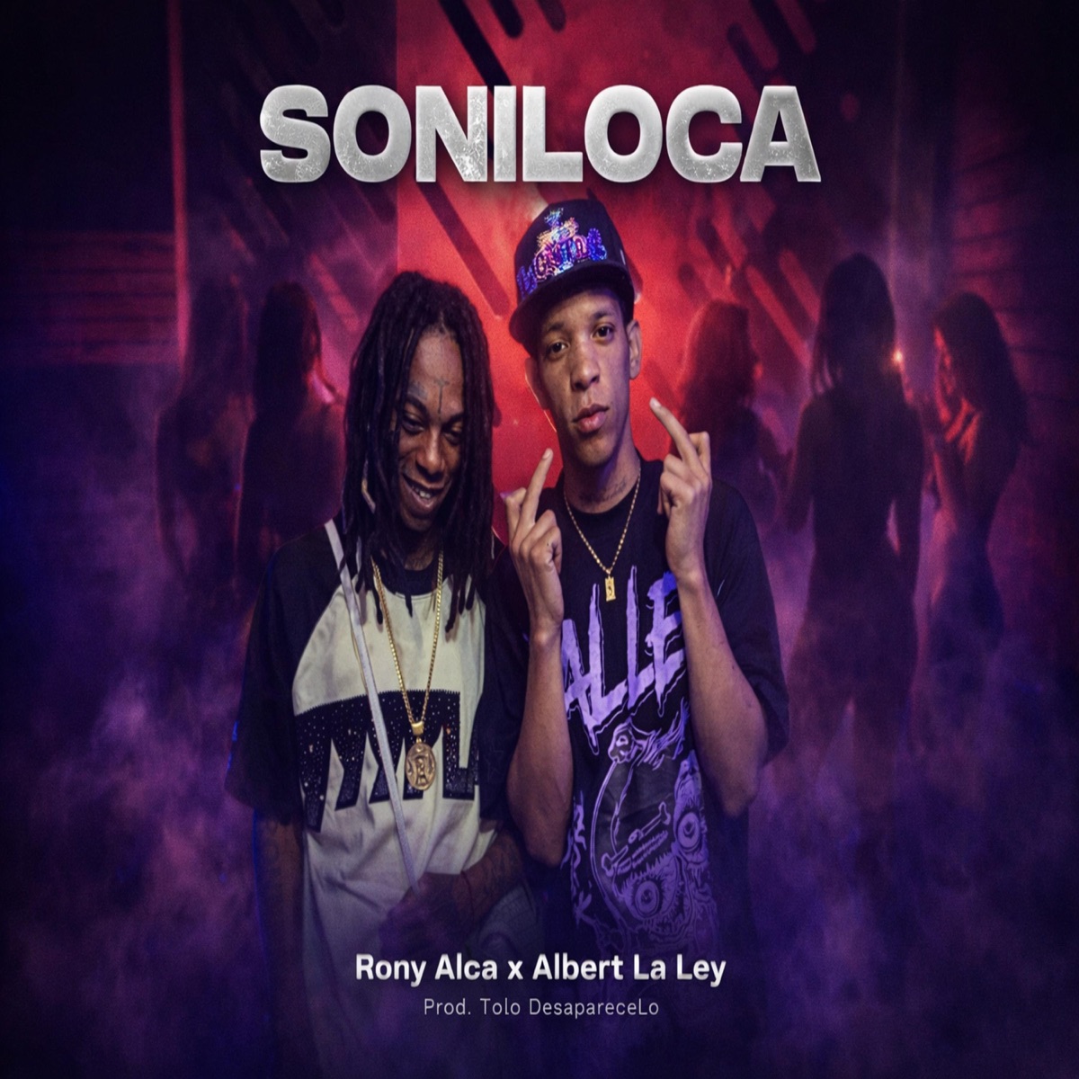 Soniloca (Rony Alca Remix) - Single by Albert la Ley album cover