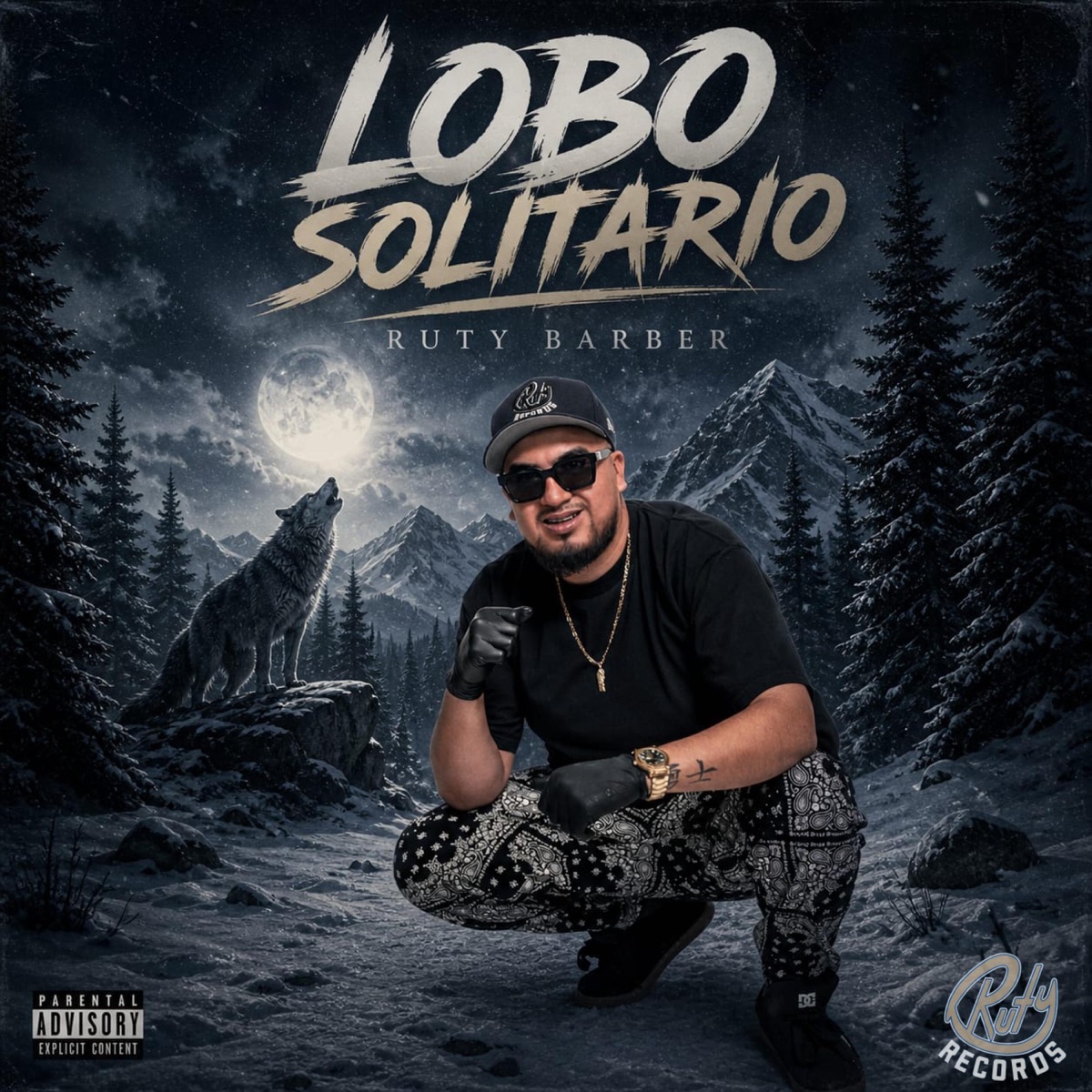 Lobo solitario - Single by Ruty barber album cover