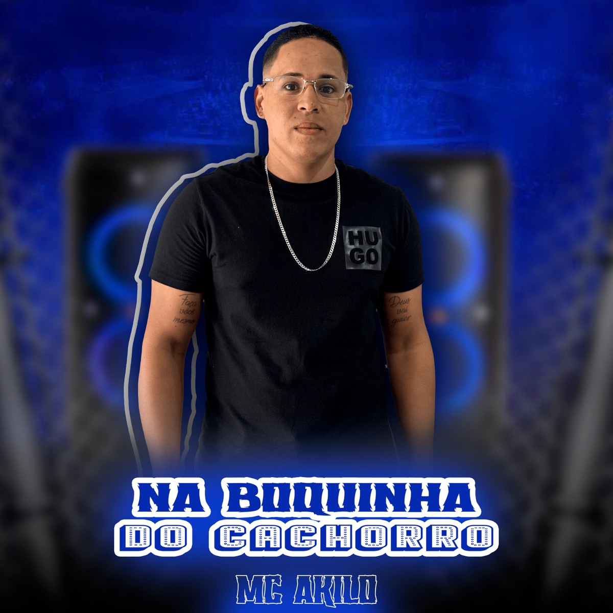 Na Boquinha do Cachorro - Single by Pop Na Batida & MC Akilo album cover