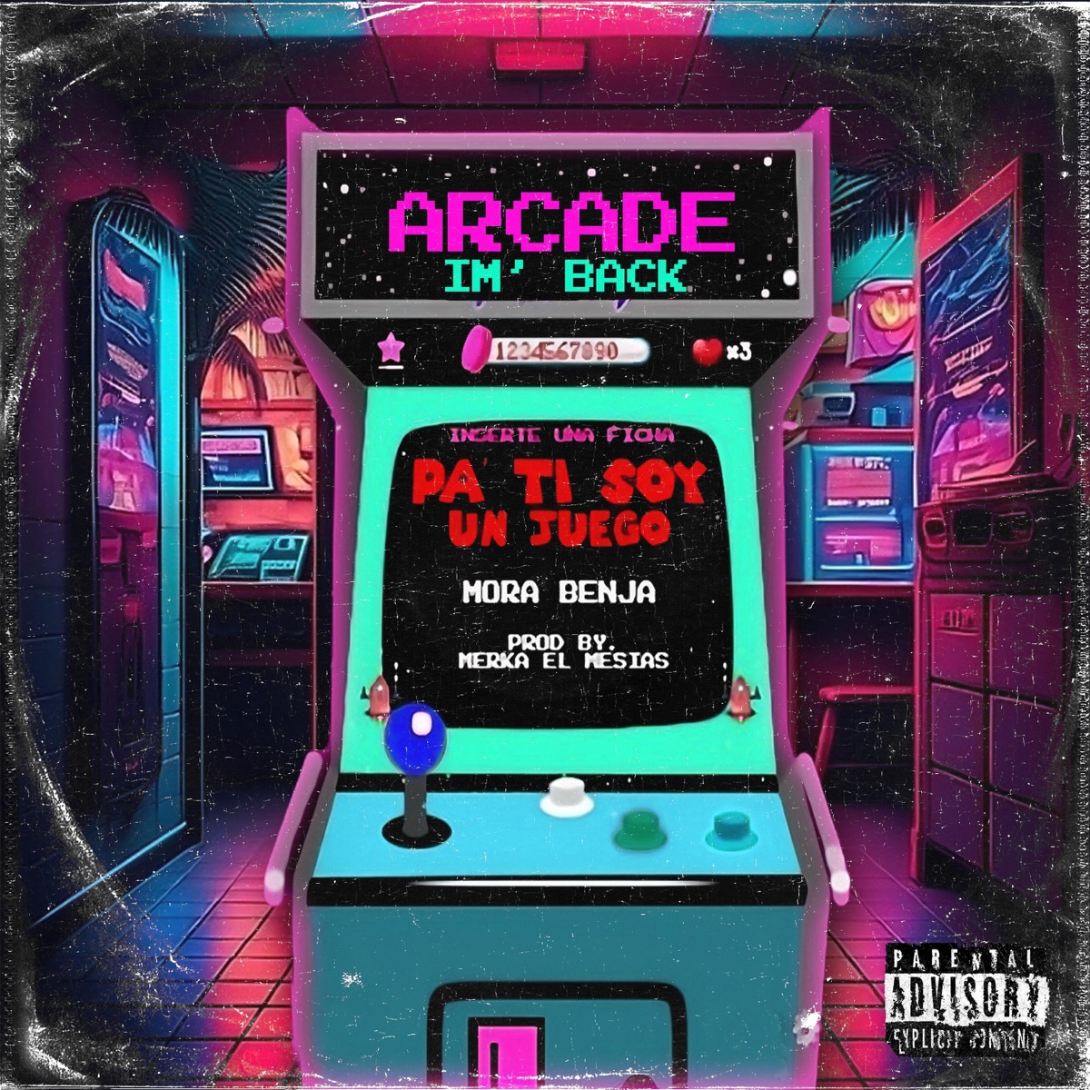 PA TI SOY UN JUEGO - Single by Mora Benja album cover
