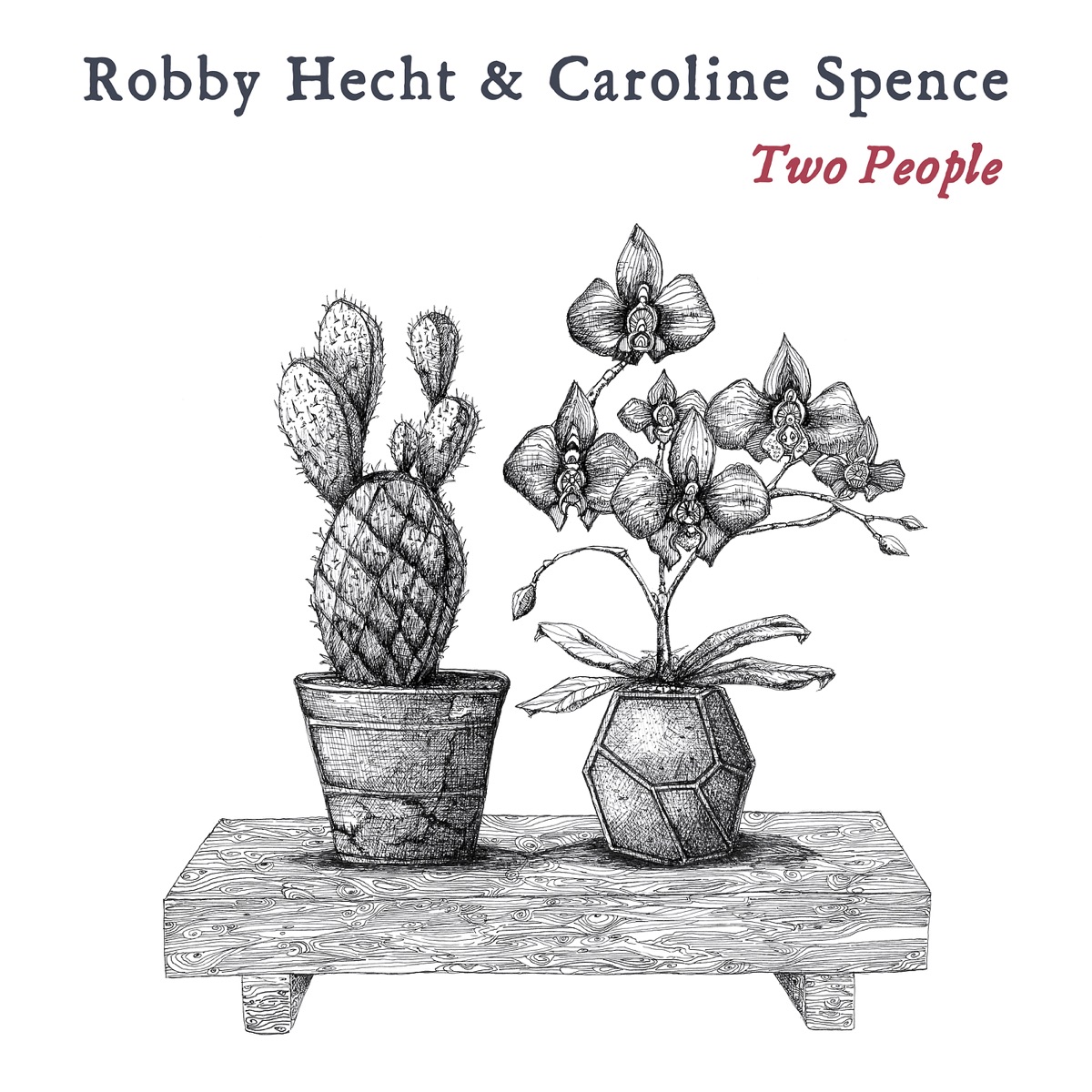 Two People by Robby Hecht & Caroline Spence album cover