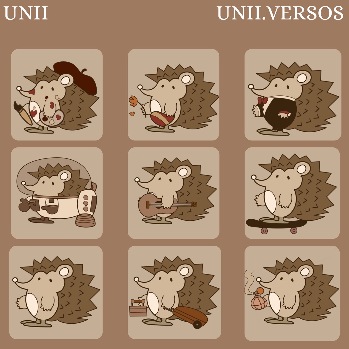 Unii.Versos by UNII album cover