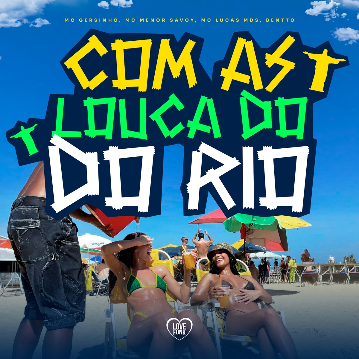 Com as Loca do Rio - Single by MC Gersinho, MC MENOR SAVOY & Mc Lucas MDS album cover