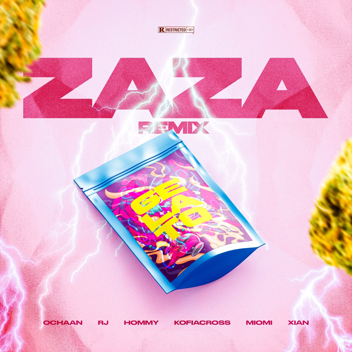 ZAZA (Remix) - Single by Skyrripa album cover