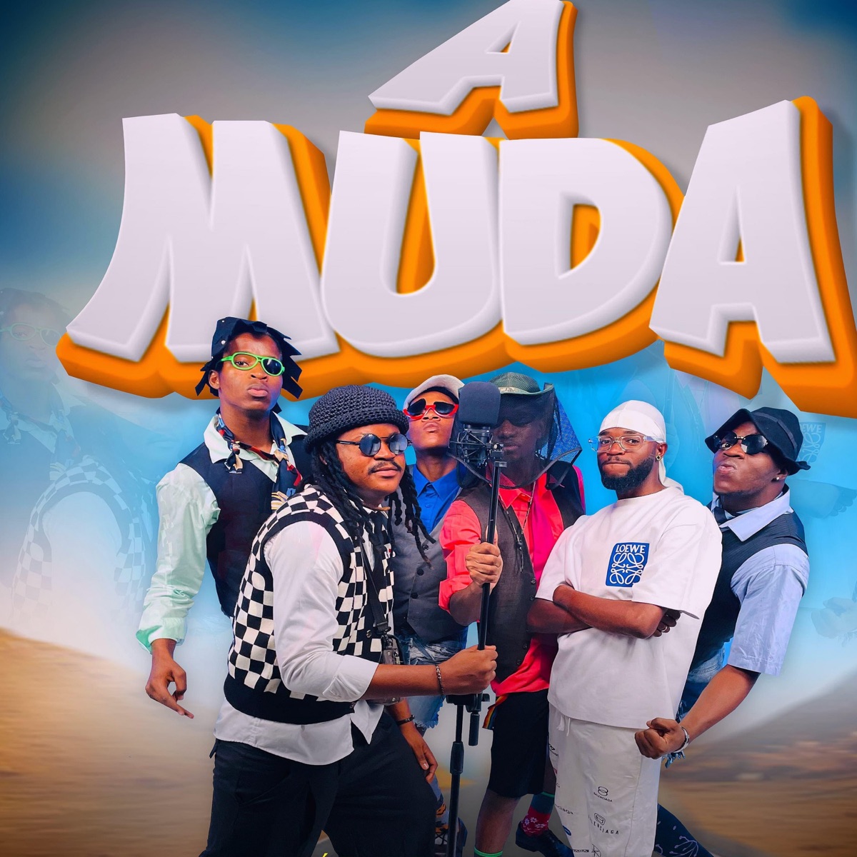 A Muda - Single by Os Meninos Bonitos, ÚNICA MALTA & Dj Fiesta Jr album cover