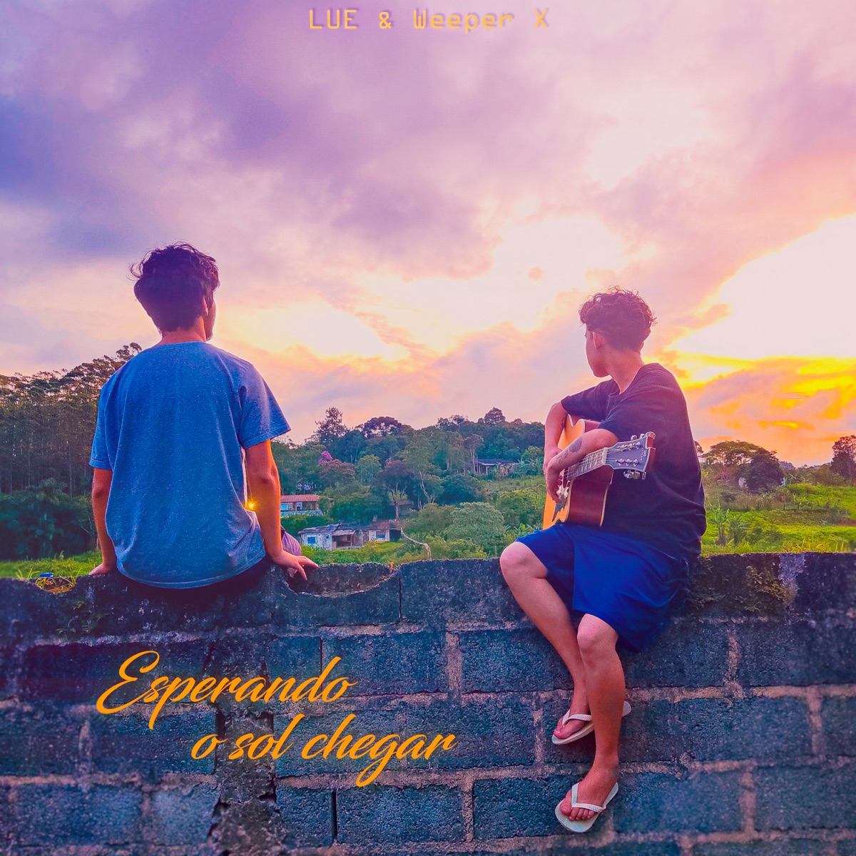 Esperando O Sol Chegar - Single by LUE & Weeper X album cover