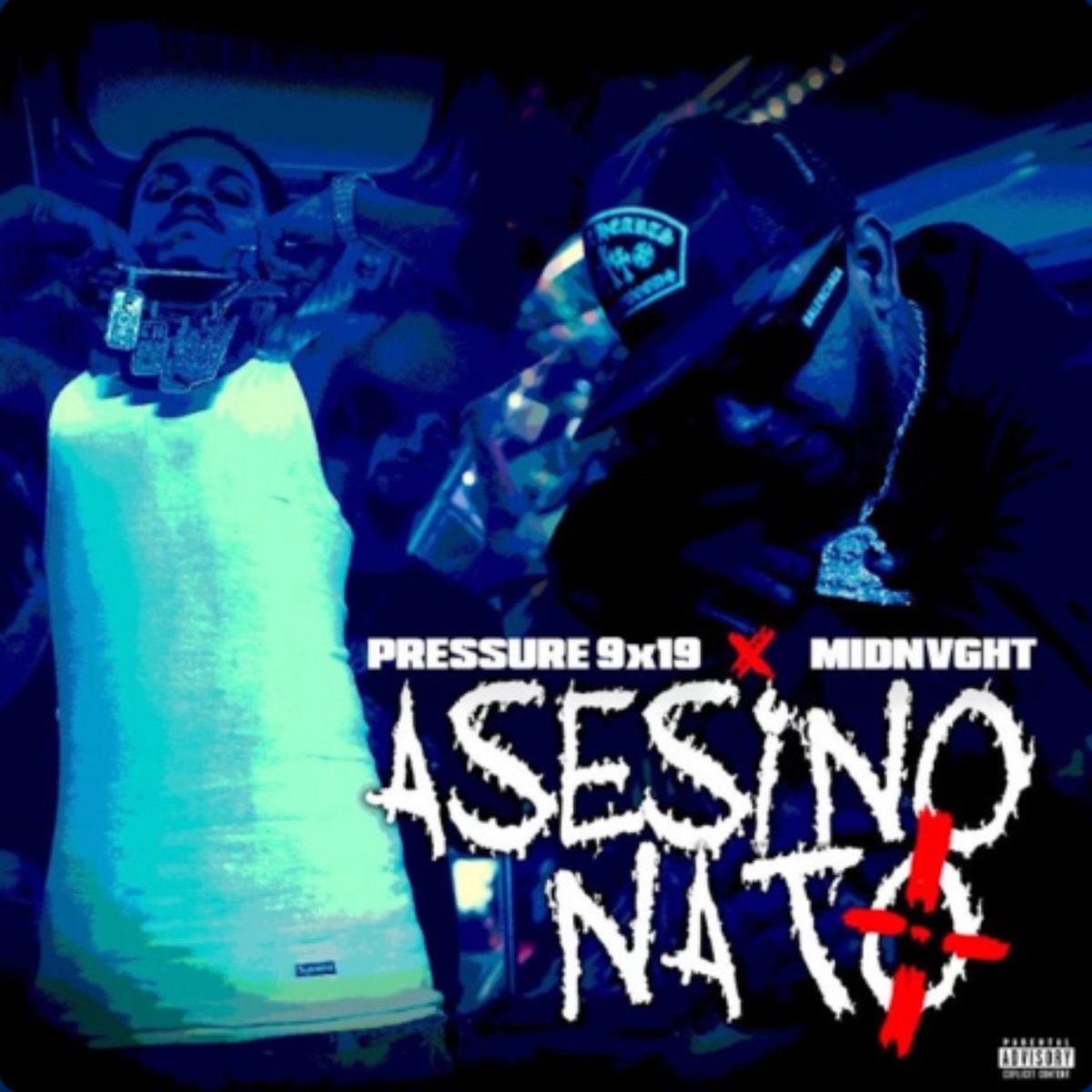 AsesinoNato - Single by Pressure 9X19, Midnvght & Yecko album cover