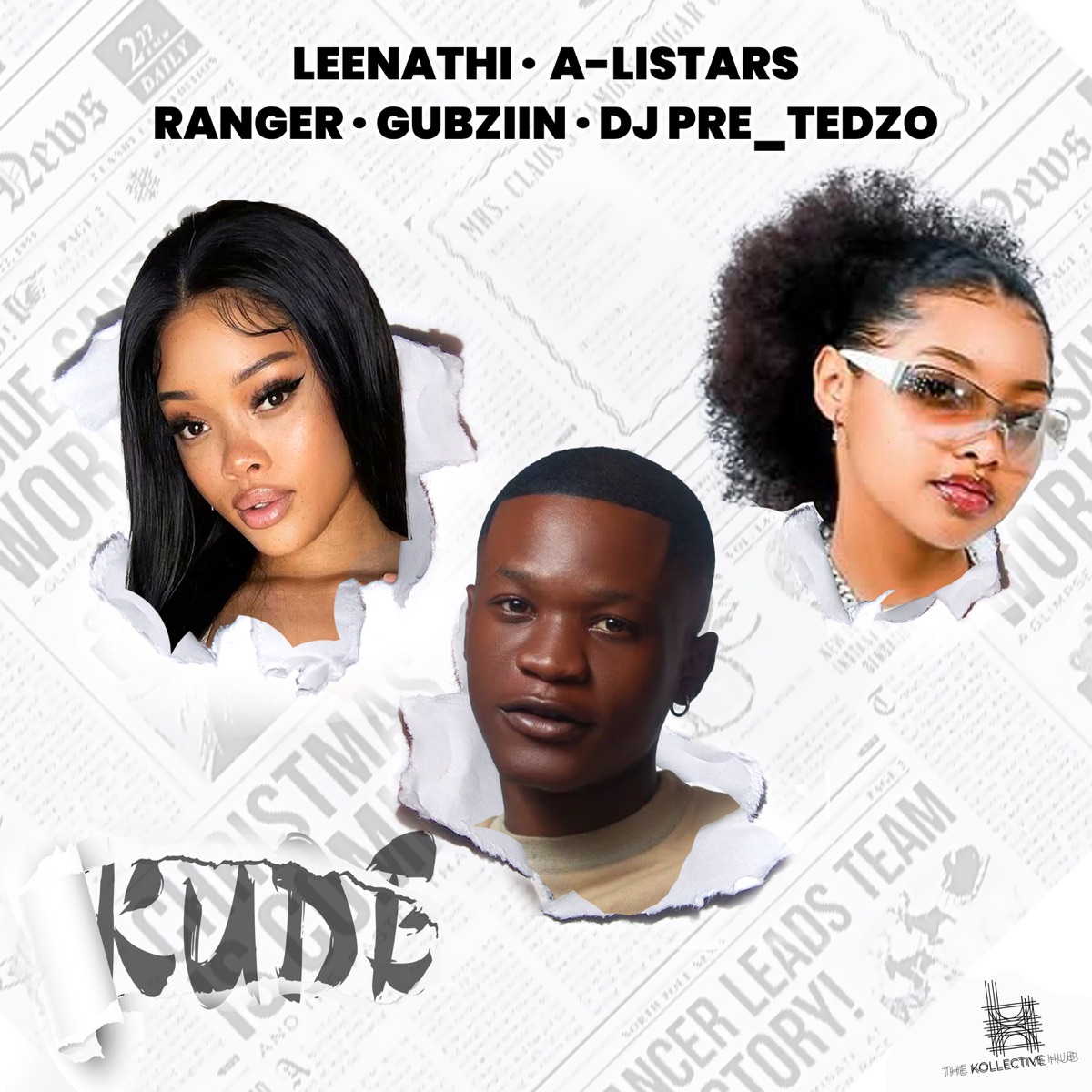 Kude (feat. Gubziin & Dj Pre_Tedzo) - Single by Lee-Nathi, A-Listars & Ranger album cover