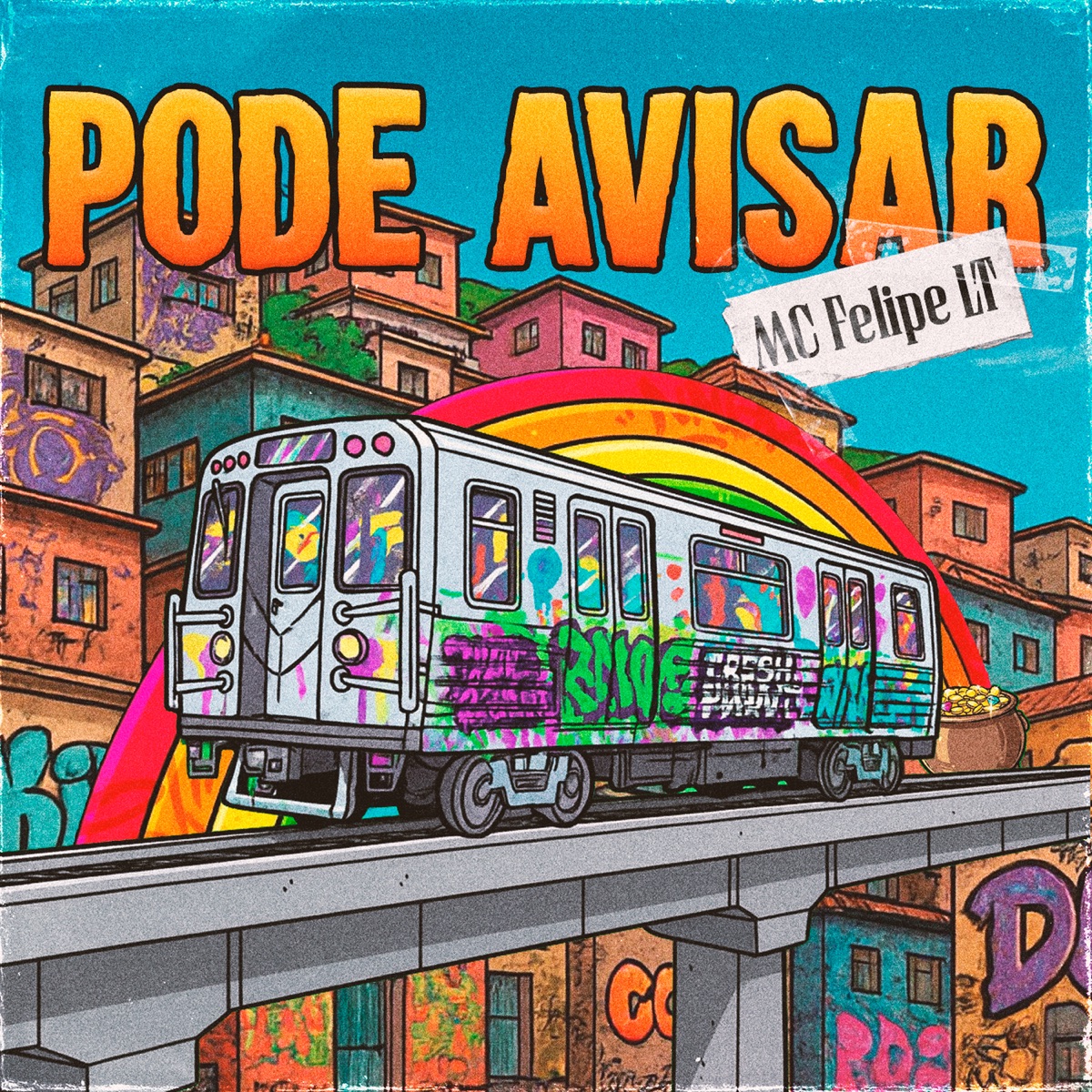 Pode Avisar - Single by MC FELIPE LT album cover