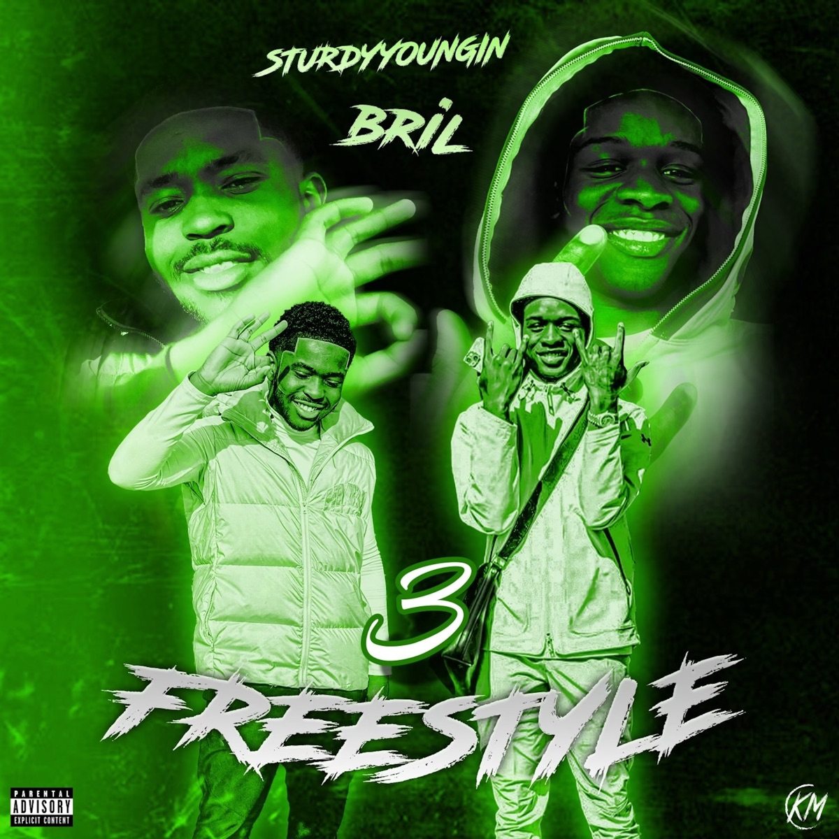Freestyl3, Pt. 3 (feat. Bril) - Single by Sturdyyoungin album cover