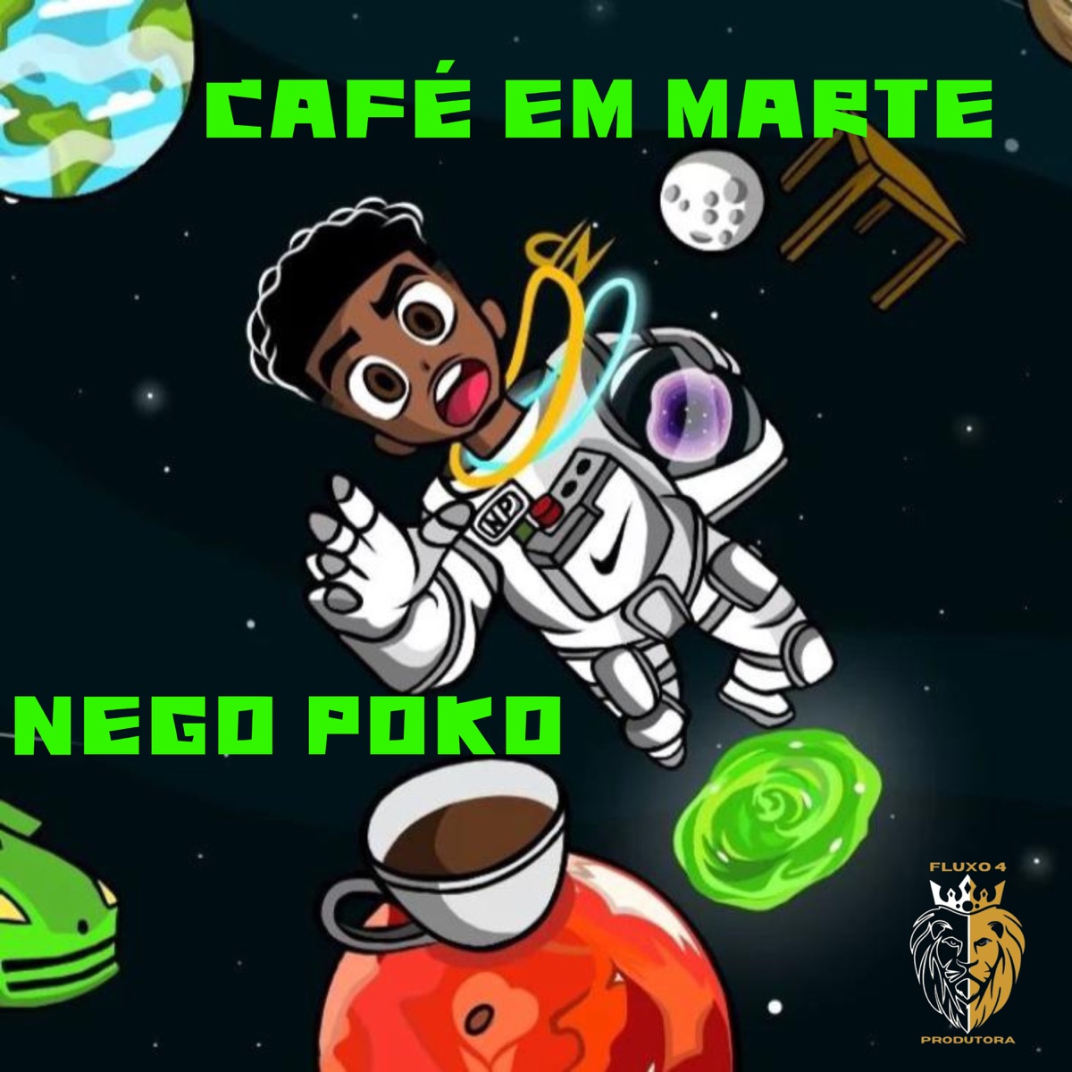Café em Marte - Single by Nego Poko album cover