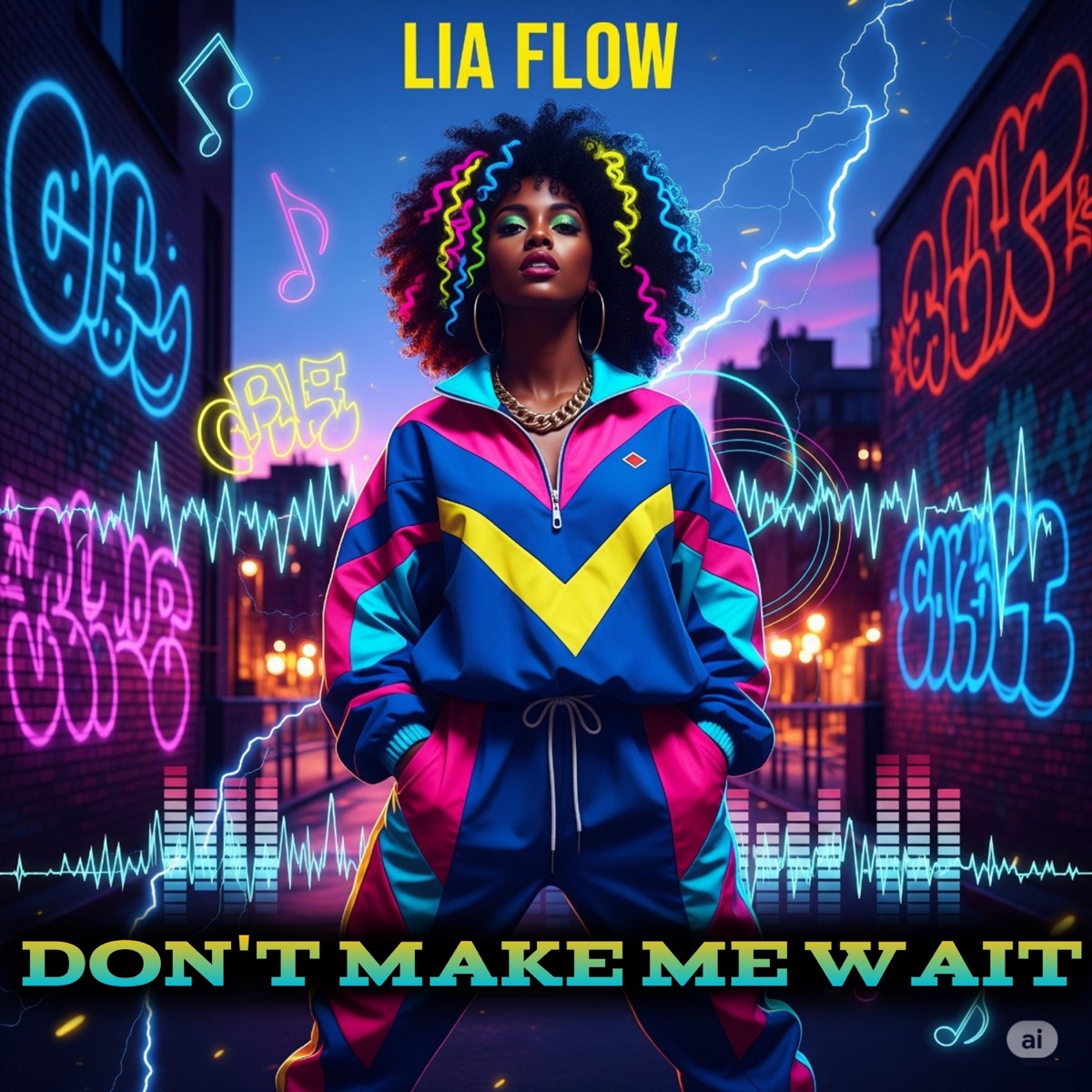 Lia Flow - Don't Make Me Wait (Radio Edit) - Single by Infinity Melody album cover