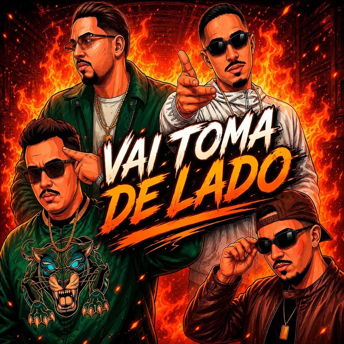 VAI TOMA DE LADO - Single by MC LEKÃO, Mc Dobella, ILLEX & DJ KAUAZIN album cover