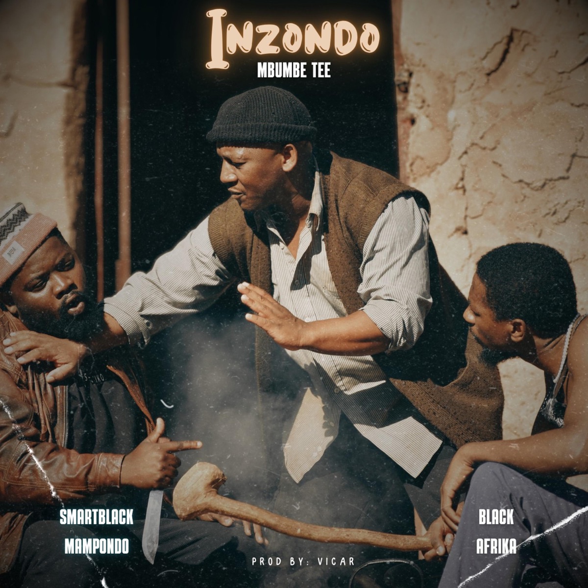 Inzondo (feat. Black Afrika & Smartblack Mampondo) - Single by Mbumbe Tee album cover