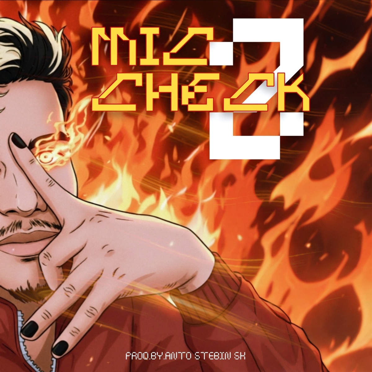 Mic Check 2 - Single by AJ240 & Anto Stebin S K album cover