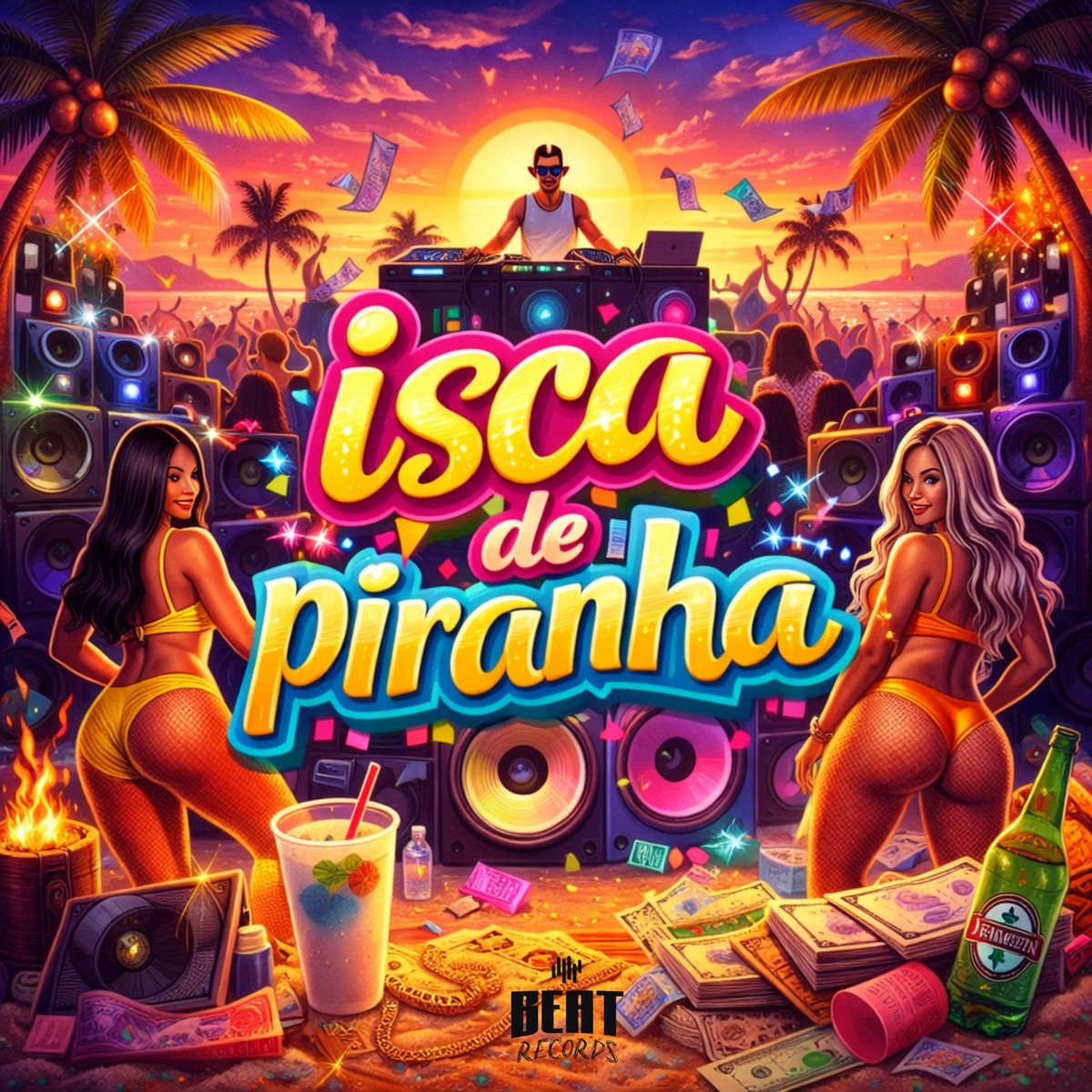 Isca de Piranha - Single by MC Juninho JN & DJ Binho album cover