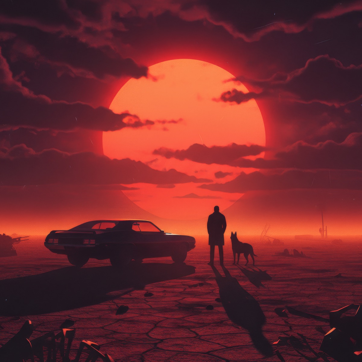Midnight Blaze - Single by gelowler album cover