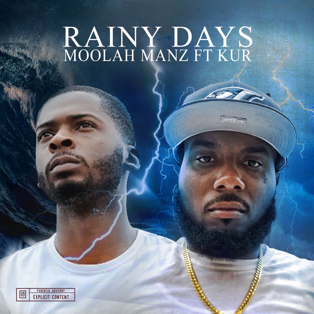 Rainy Days (feat. Kur) - Single by Moolah Manz album cover artwork