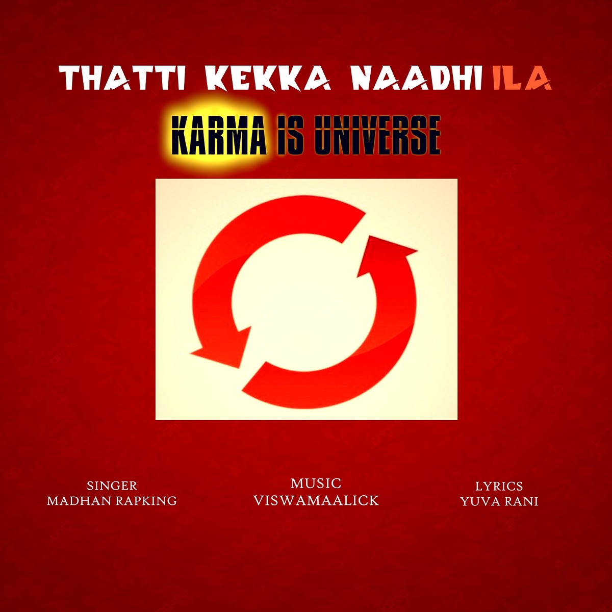 Thatti Kekka Naadhi Ila (Karma Is Universe) [feat. Madhan Rapking] - Single by Viswamaalick album cover