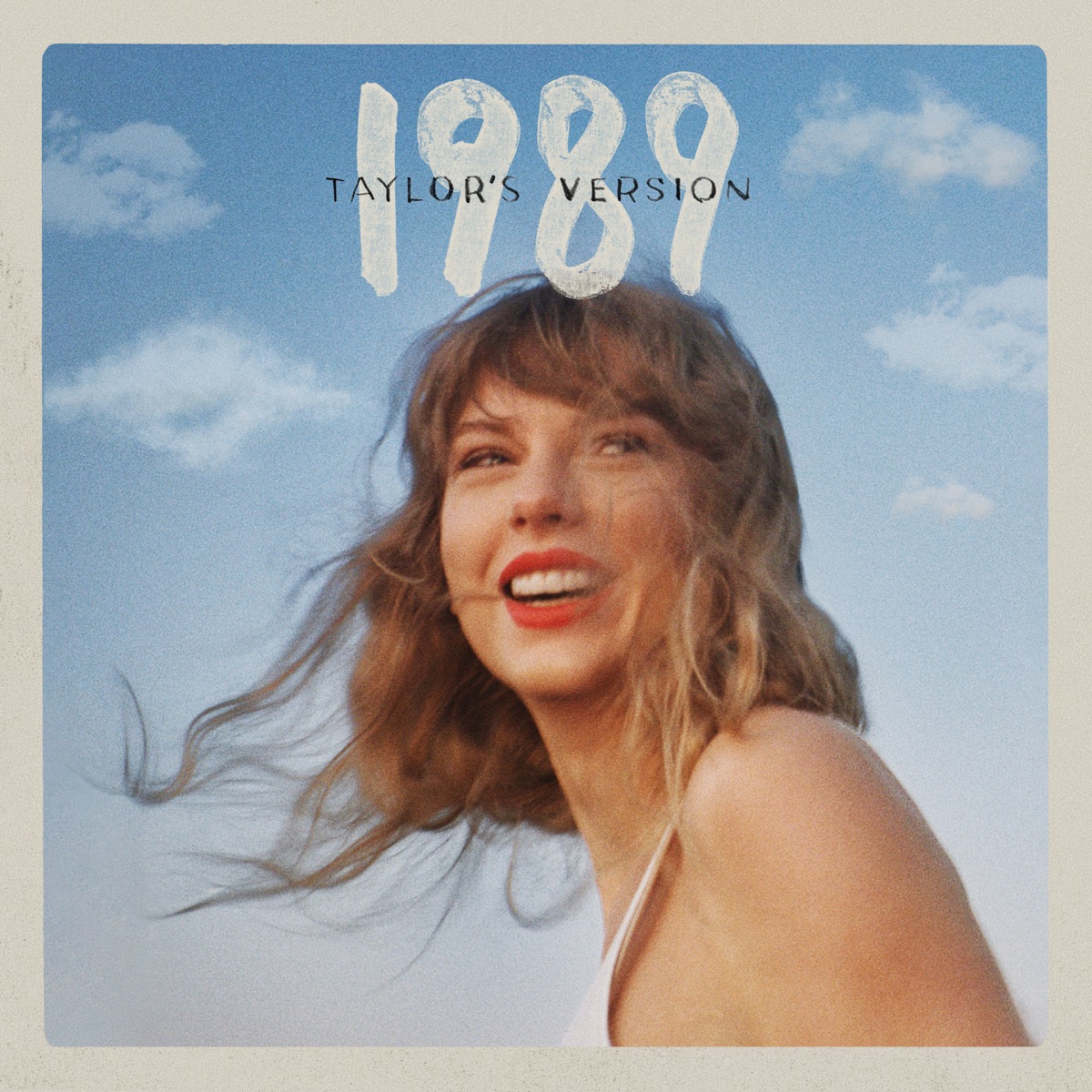 1989 (Taylor's Version) by Taylor Swift album cover artwork