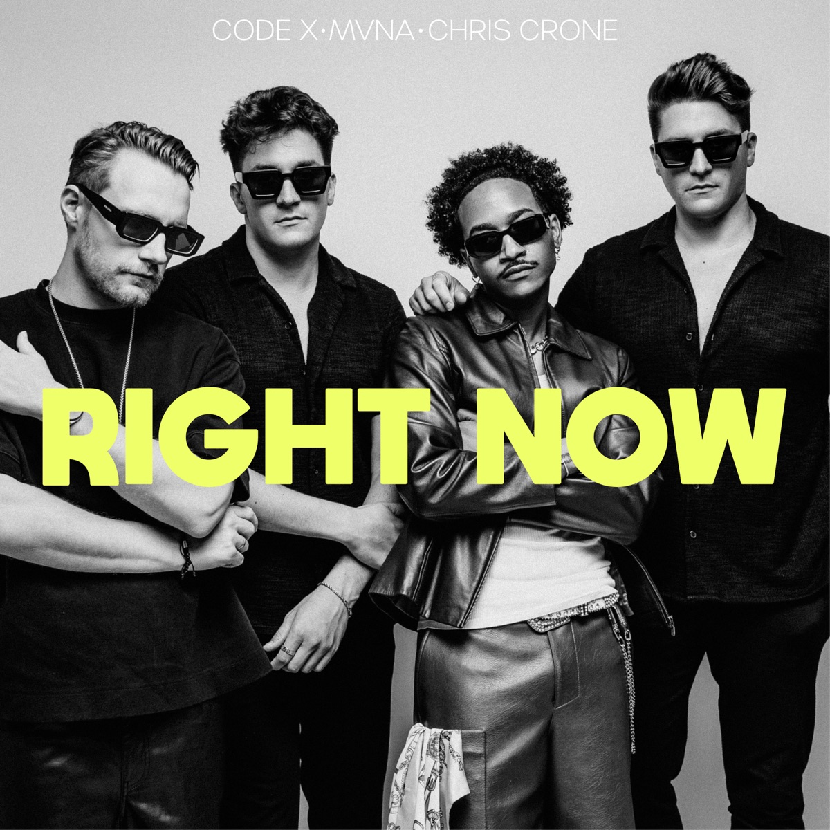 Right Now - Single by Code X, MVNA & Chris Crone album cover
