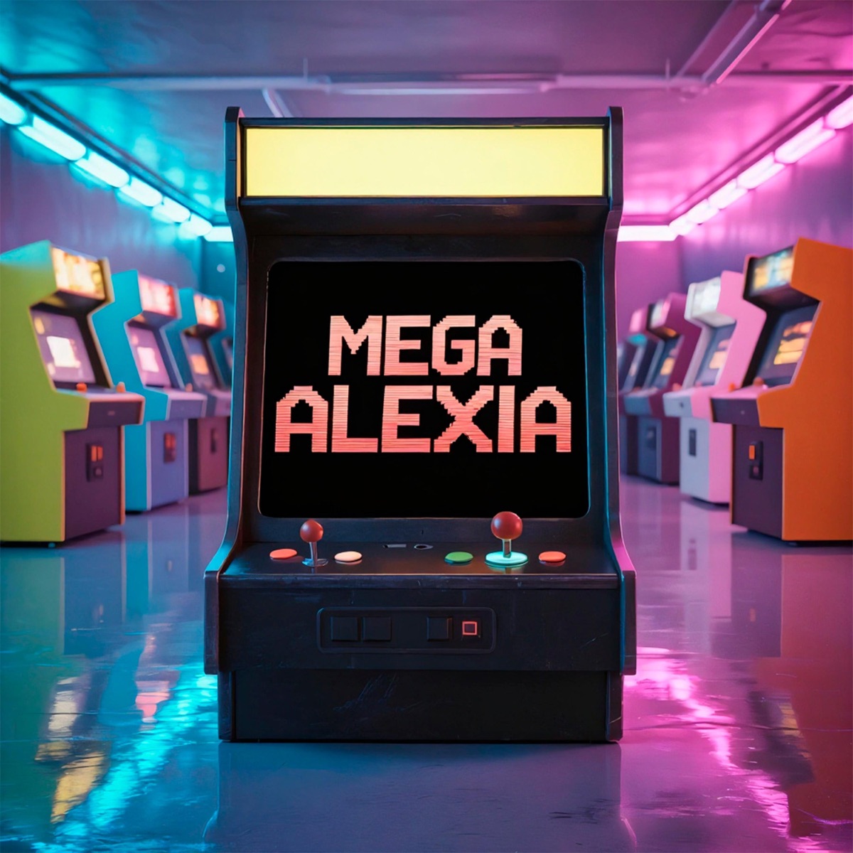 MEGA ALEXIA (feat. PATRICK DJ, DJ MR & DREYSSON RODRIGUES) - Single by DJ LANDGRAF album cover