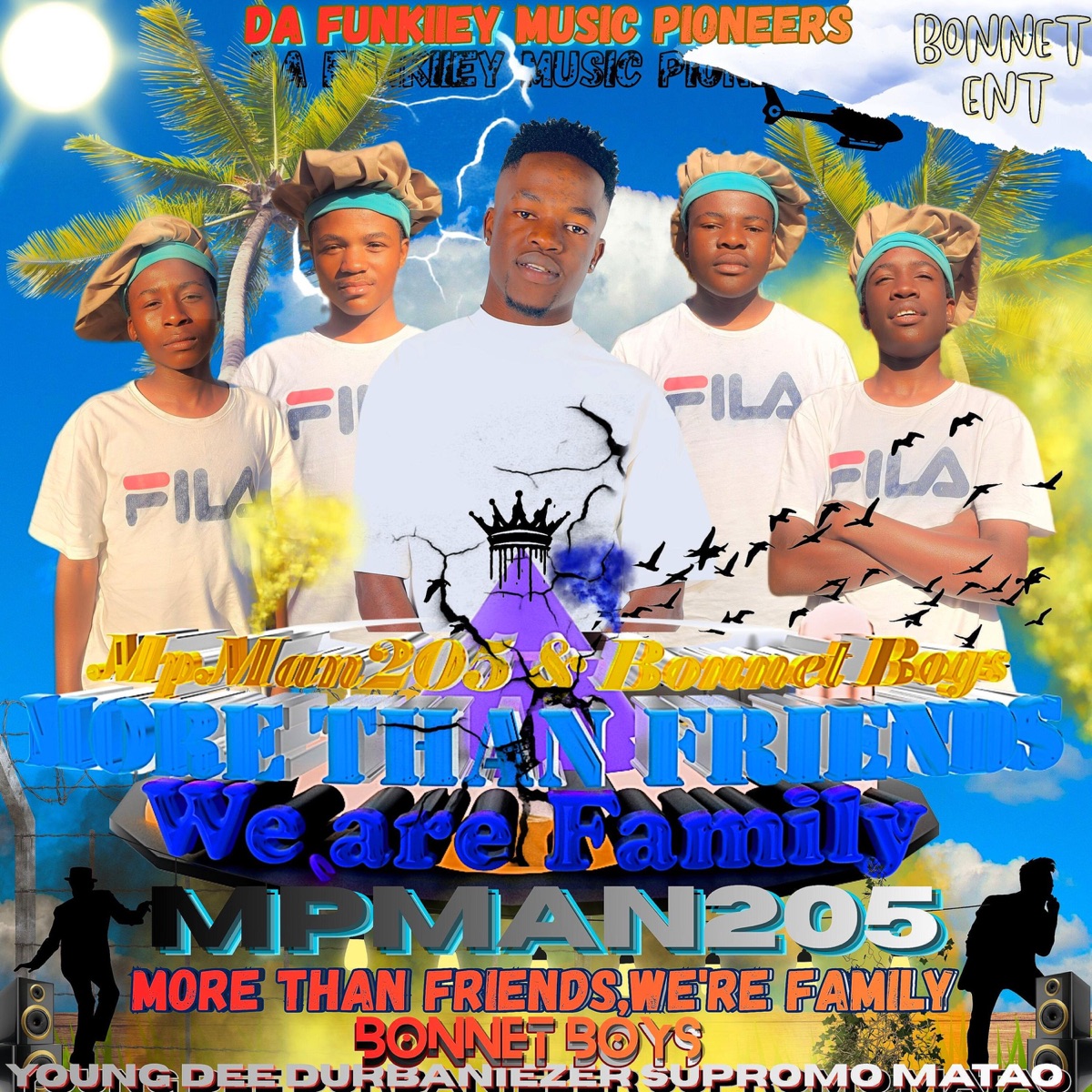 Lenna Akitsi (feat. MpMan205 & Bonnet Boys, Young Dee, Supromo, Durbaniezer & Matao) - Single by MpMan205 album cover