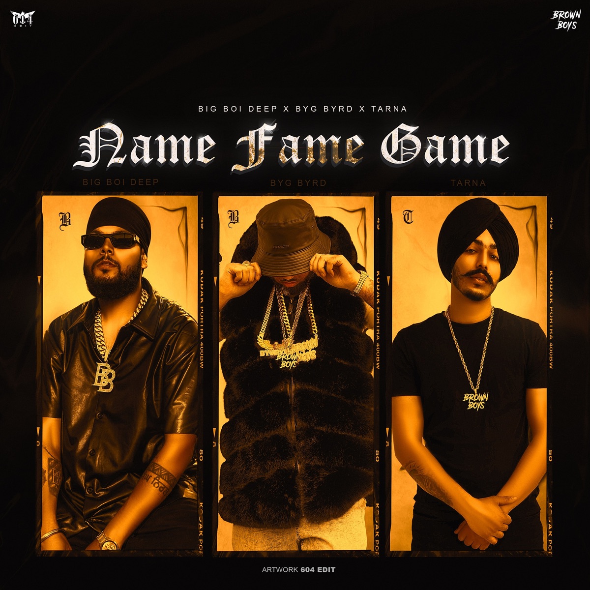 Name Fame Game - Single by Tarna, Big Boi Deep & Byg Byrd album cover