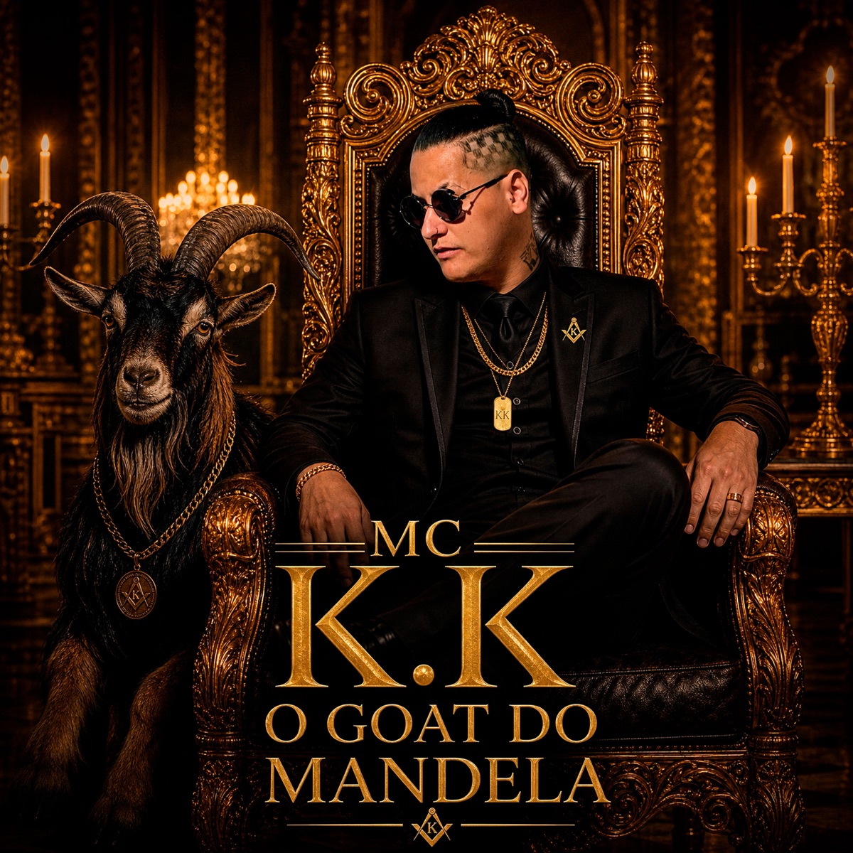 O GOAT DO MANDELA - EP by MC K.K & Dan Soares NoBeat album cover